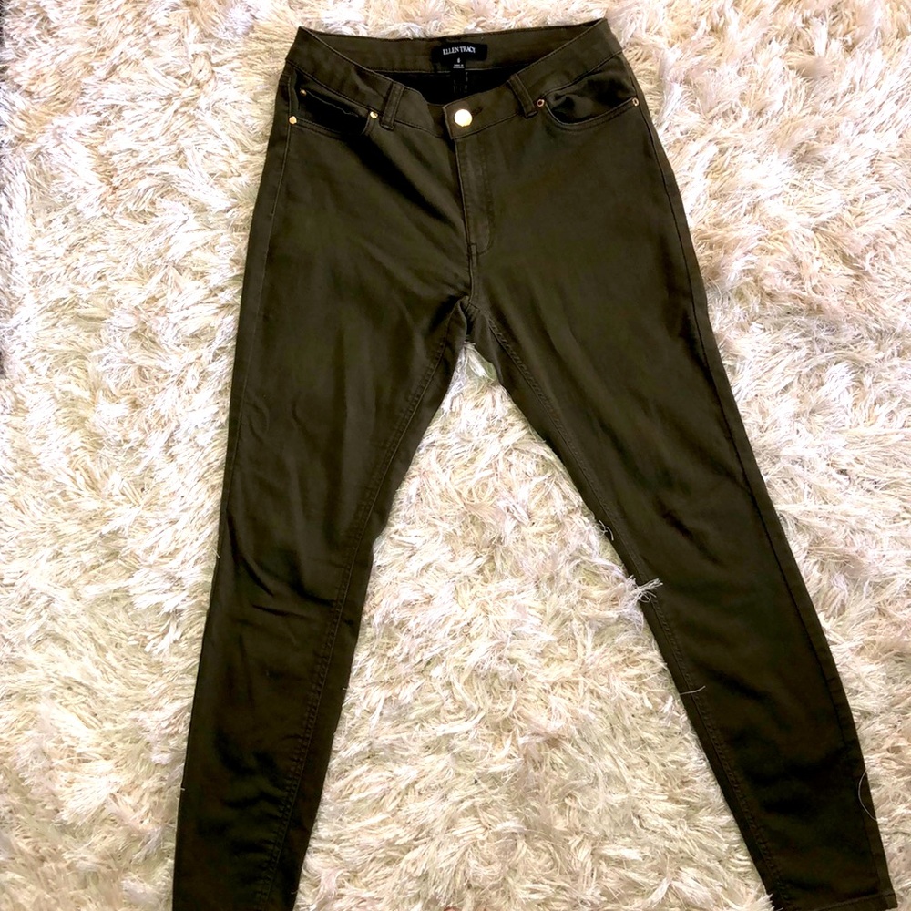 Ellen Tracy Olive Pants